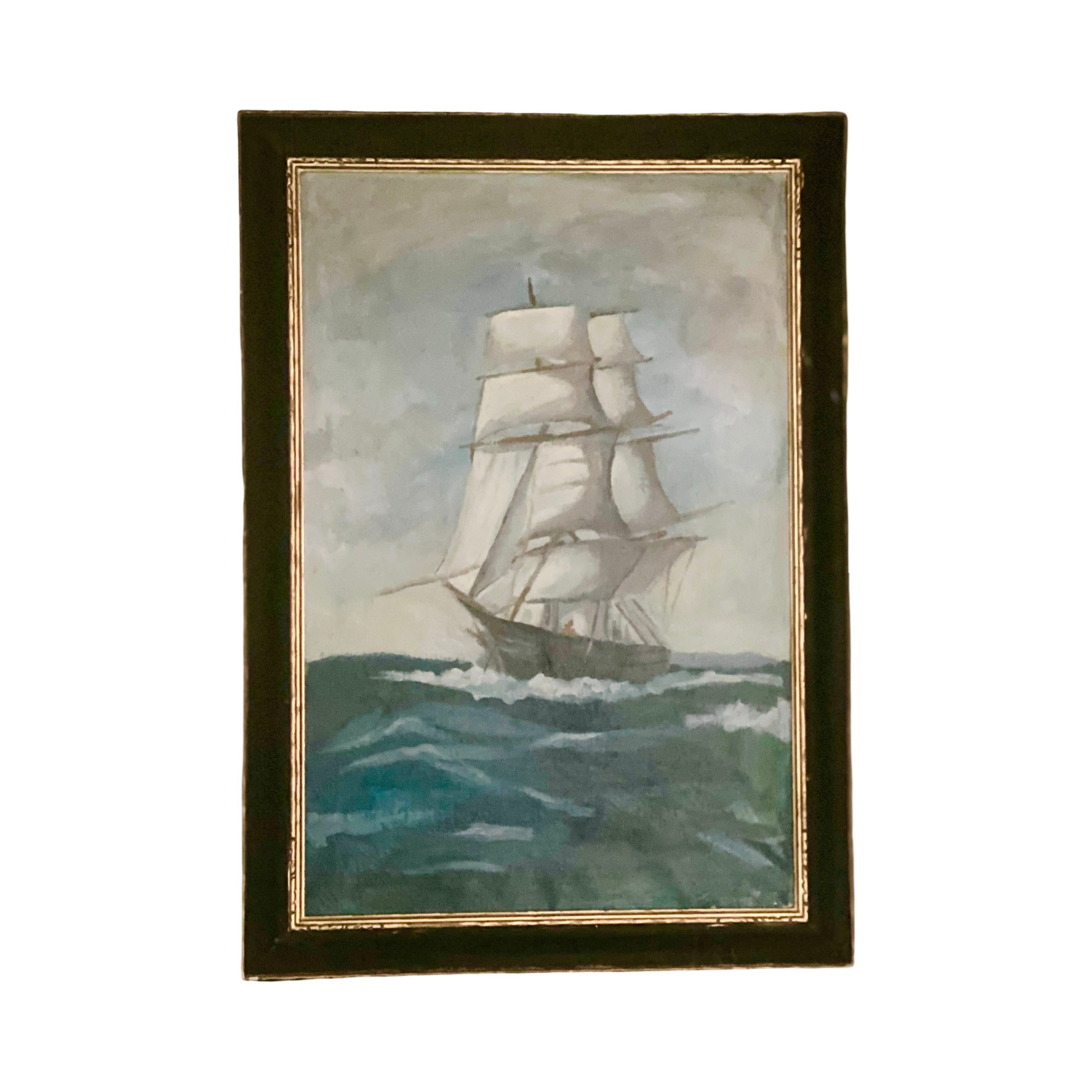 Dana Gibson clipper Ship  Painting