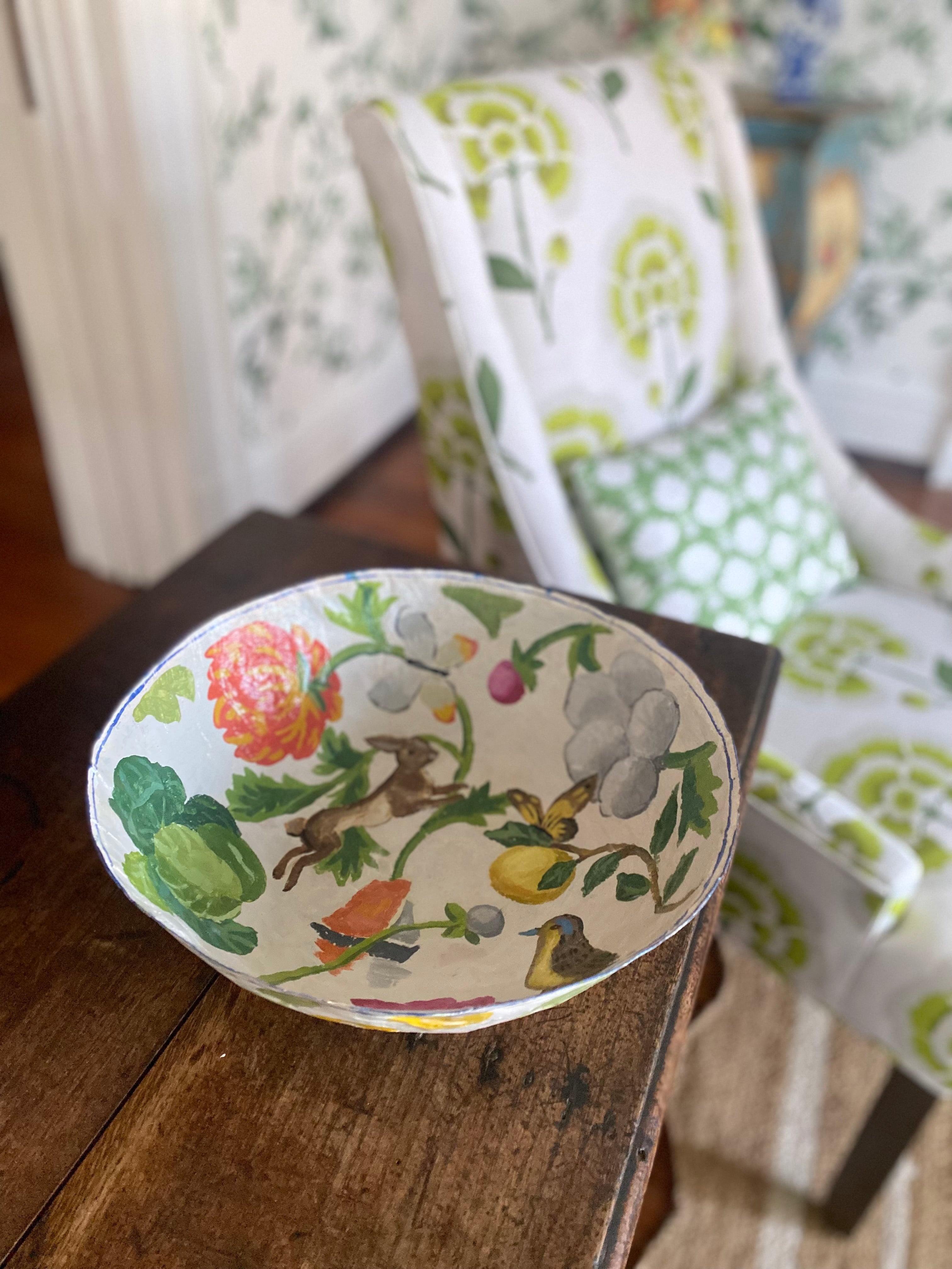 Dana Gibson Vegetable Bowl